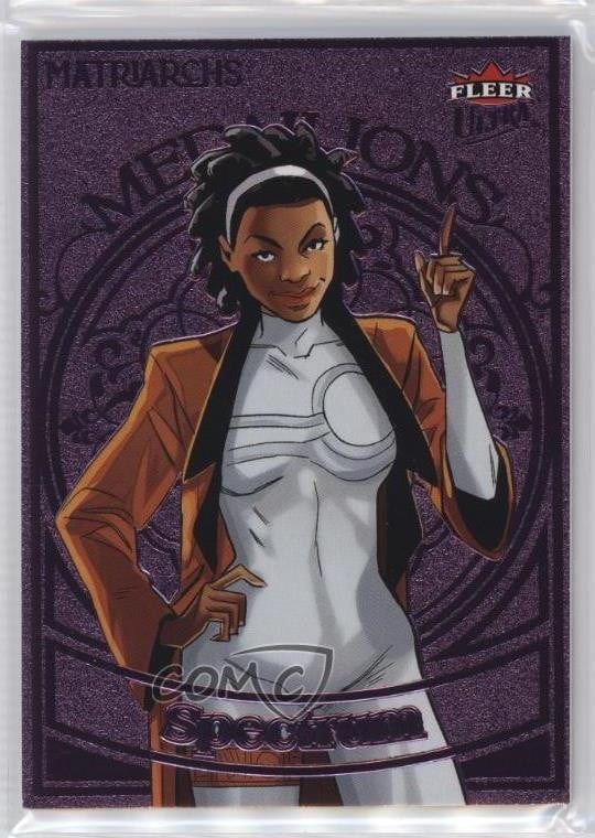 2024 Fleer Ultra Matriarchs of Marvel Medallions Spectrum #M-15 5y7