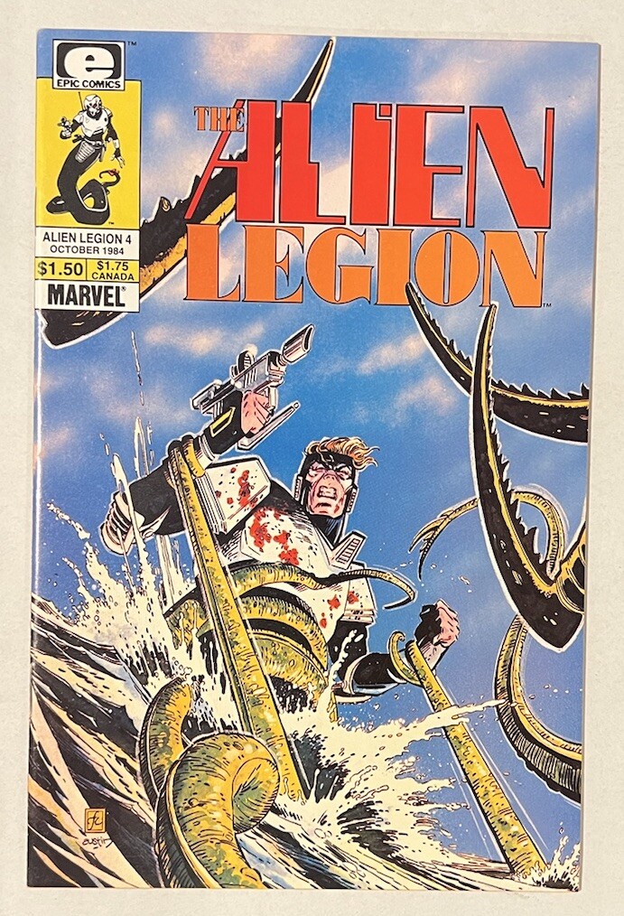 The Alien Legion #4 1984 Epic Comics Comic Book  