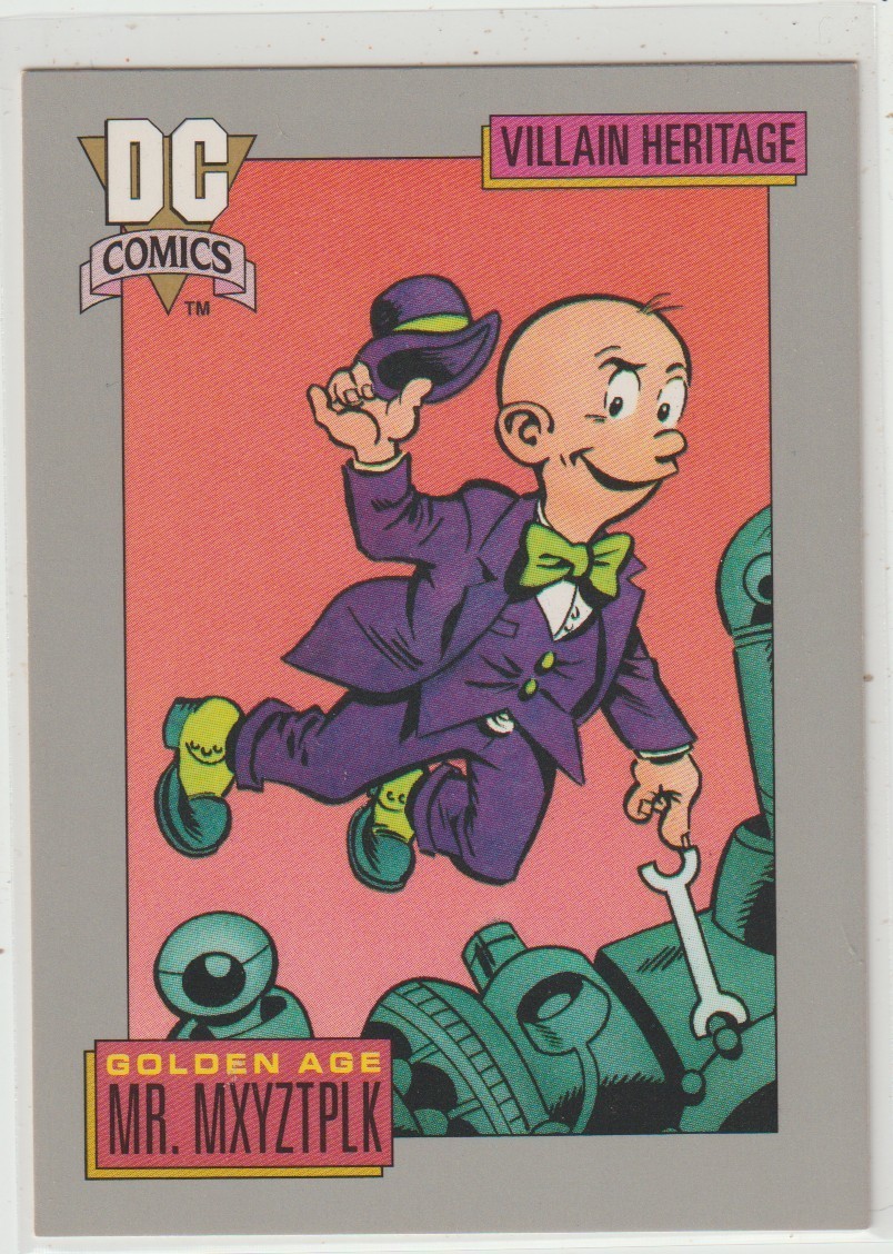 1991 DC Comics - #28 Mr. Mxyztplk cartolina da collezione