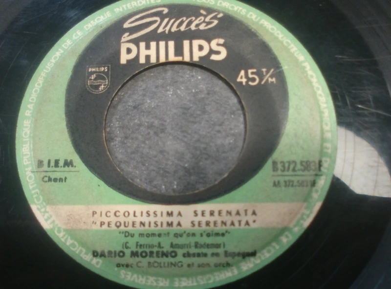 45t juke box dario moreno -buena sera -1958