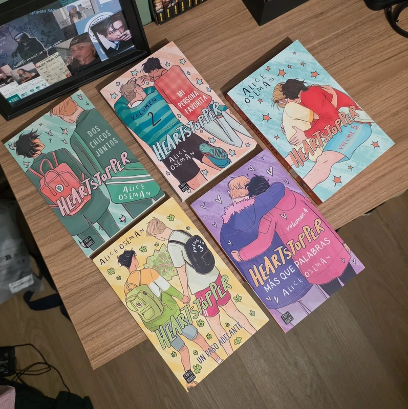 Heartstopper volumen 1 al 5