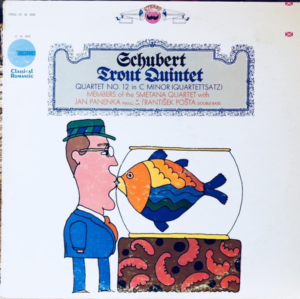 Franz Schubert, Smetana Quartet With Jan Panenka & František Pošta, Trout Quin
