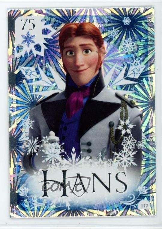 2014 Topps Disney Frozen Activity Cards Hans (Foil) #112 1sp8