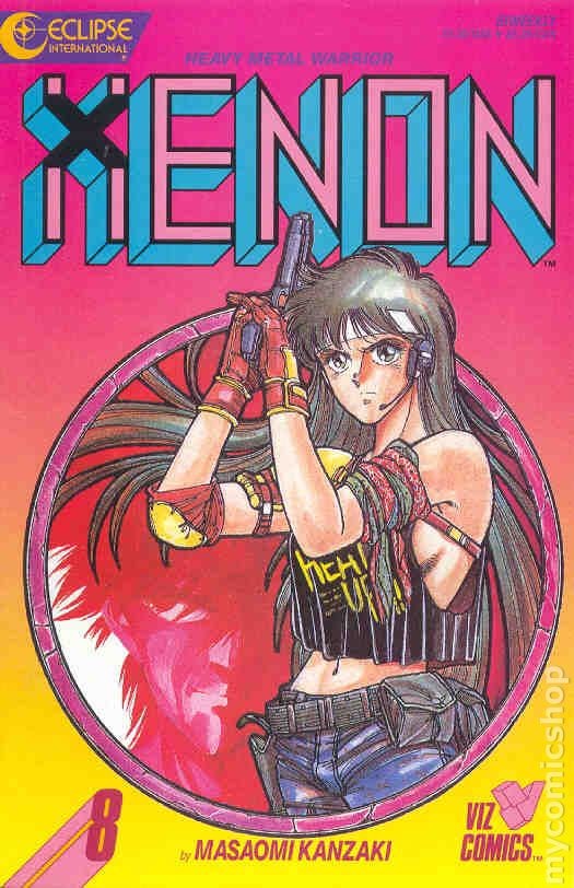 Xenon #8 VF 8.0 1988 Immagine Stock