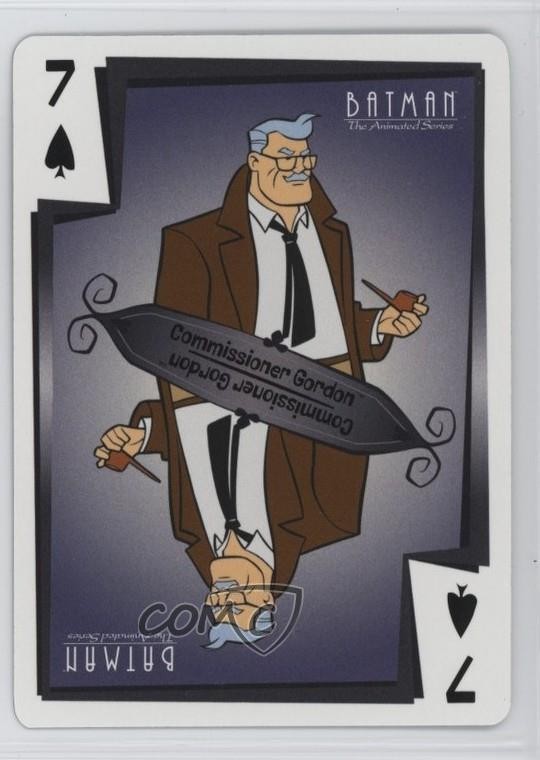 2026 Upper Deck Batman The Animated Series Commissioner Gordon #7-S 0nr3