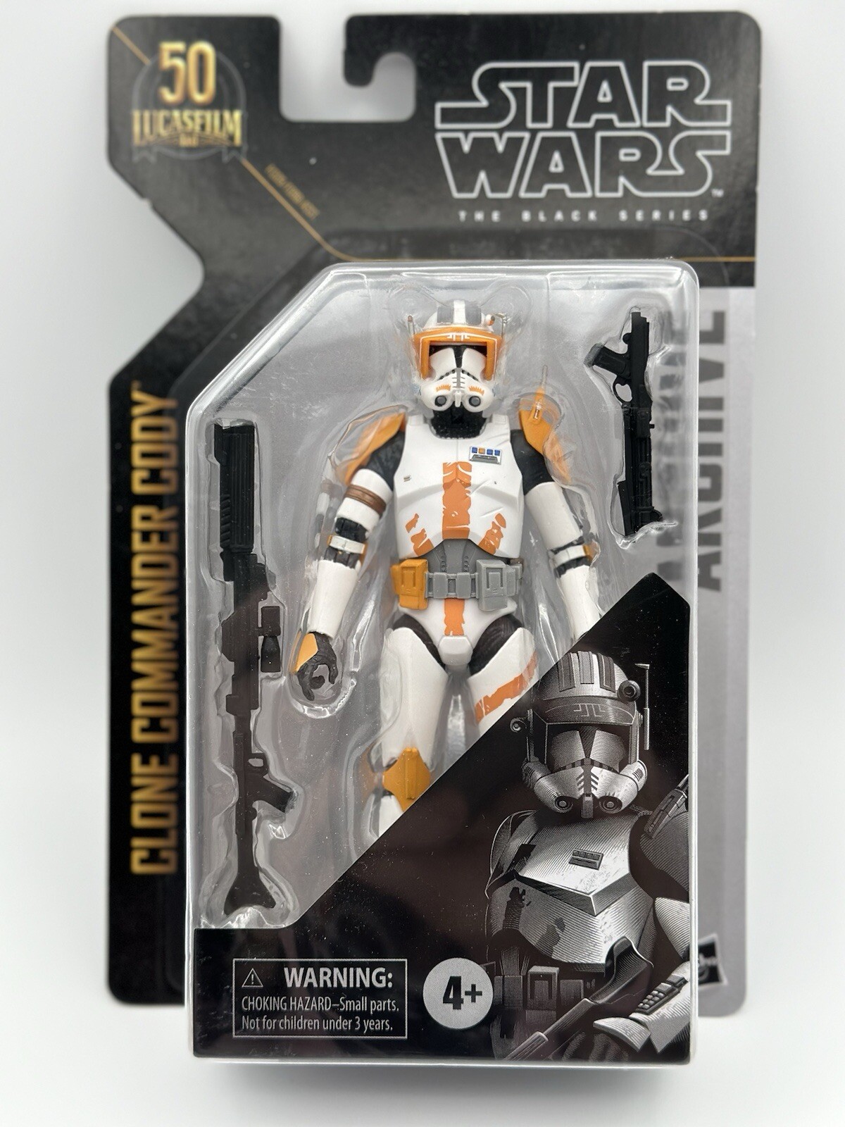 Hasbro Star Wars The Black Series Archivio Clone Commander Cody 6'' Giocattolo (F1309)