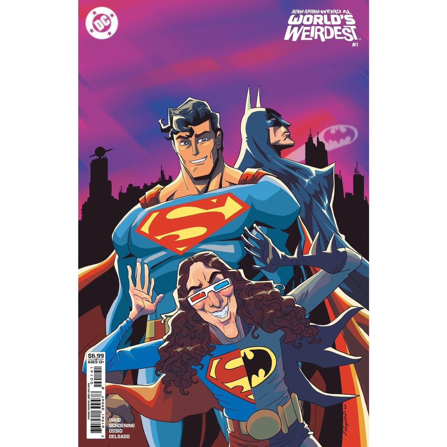 Batman / Superman / Weird Al: World's Weirdest #1 - Jerry Gaylord