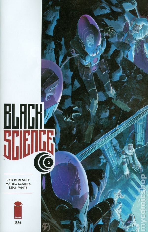 Black Science #5 FN 2014 Immagine Stock