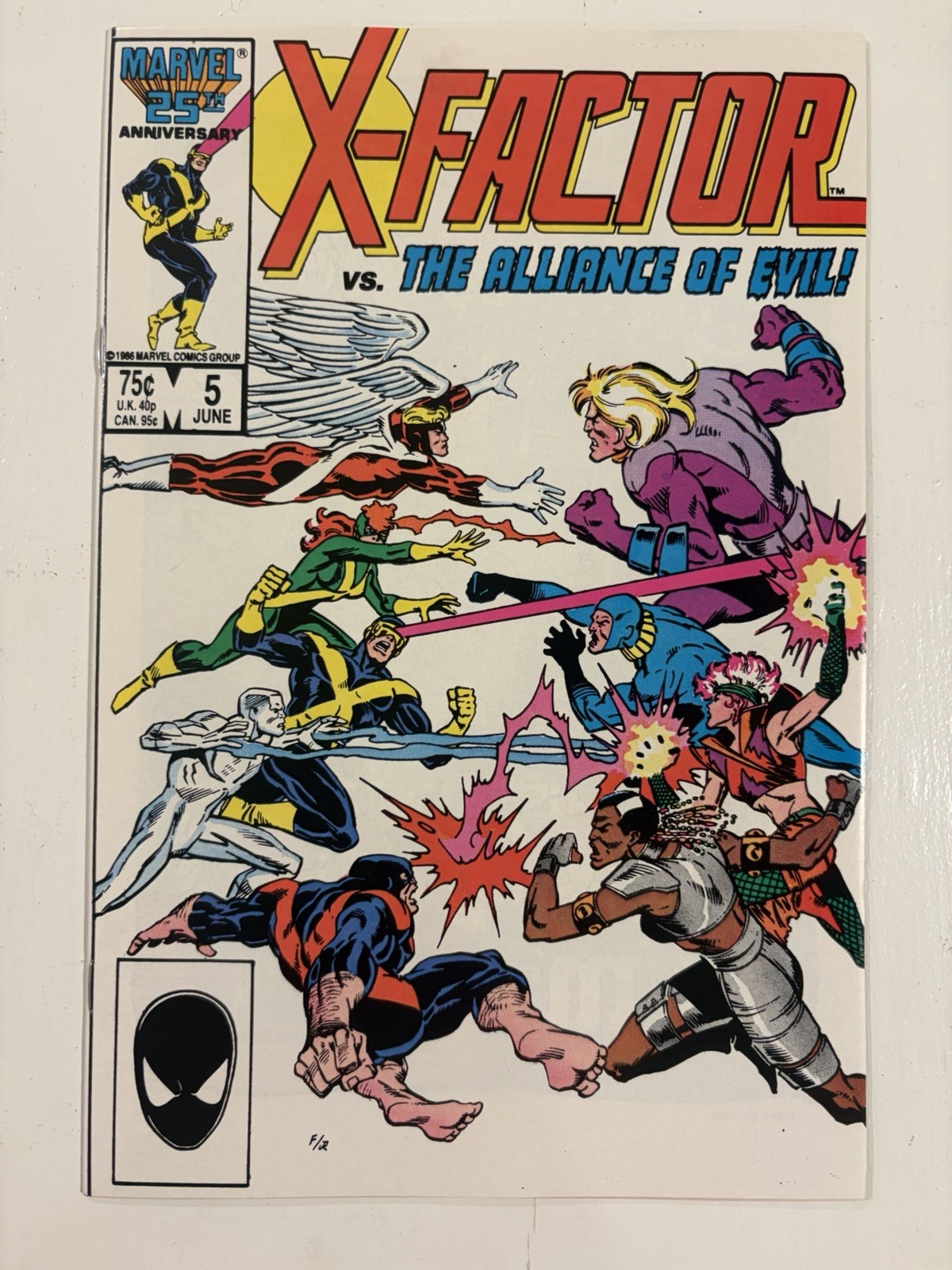 X-Factor #5 (giugno 1986, Marvel)/1st Apocalypse Cameo/VF-NM
