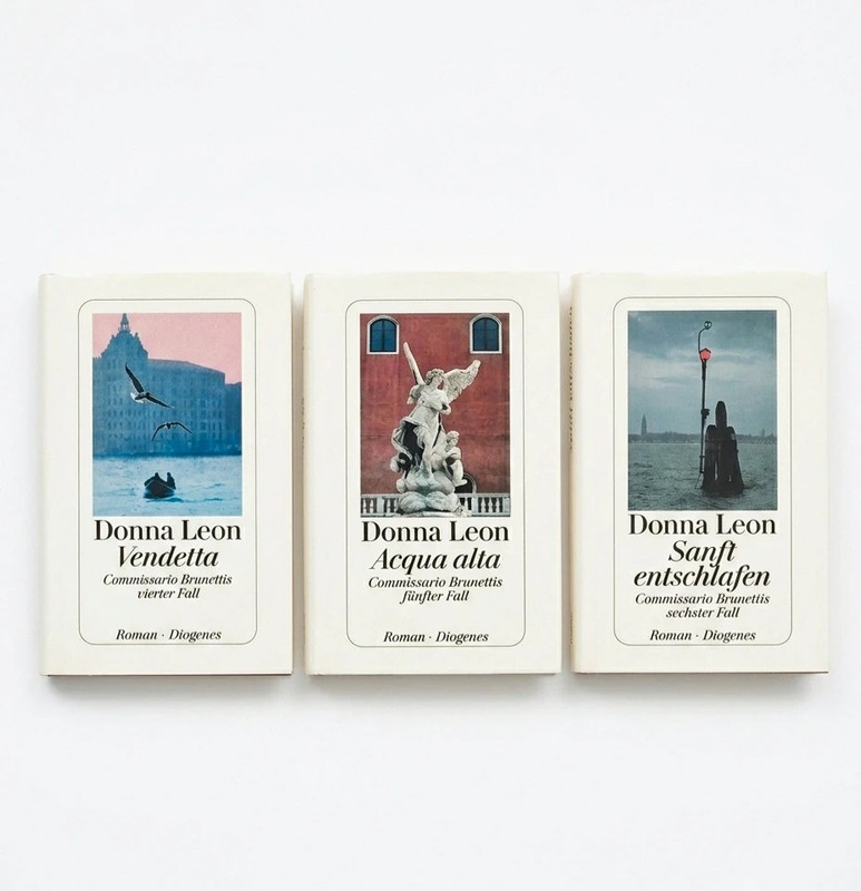 3 Bücher Donna Leon