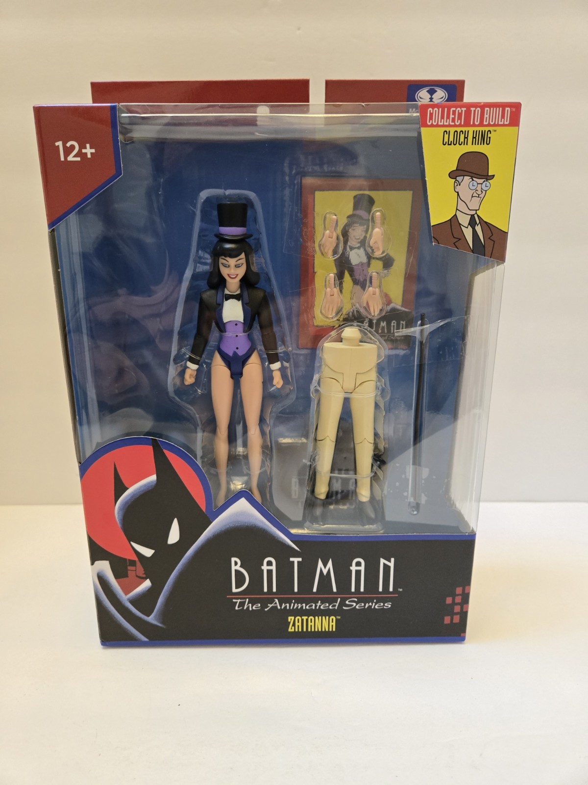 McFarlane DC Comics Batman The Animated Series Zatanna Clock King NIB 