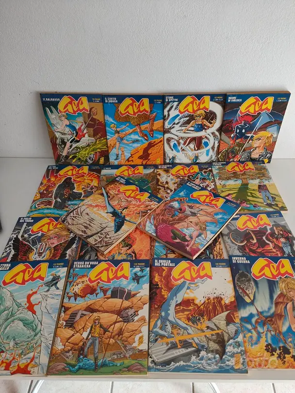 Luca Enoch Collezione Completa Bonelli: Gea 1-18