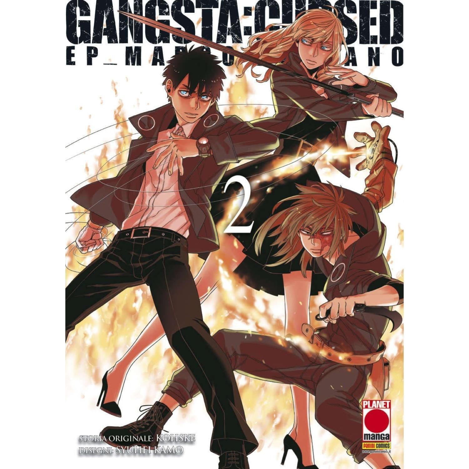 PLANET MANGA  - GANGSTA:CURSED 2