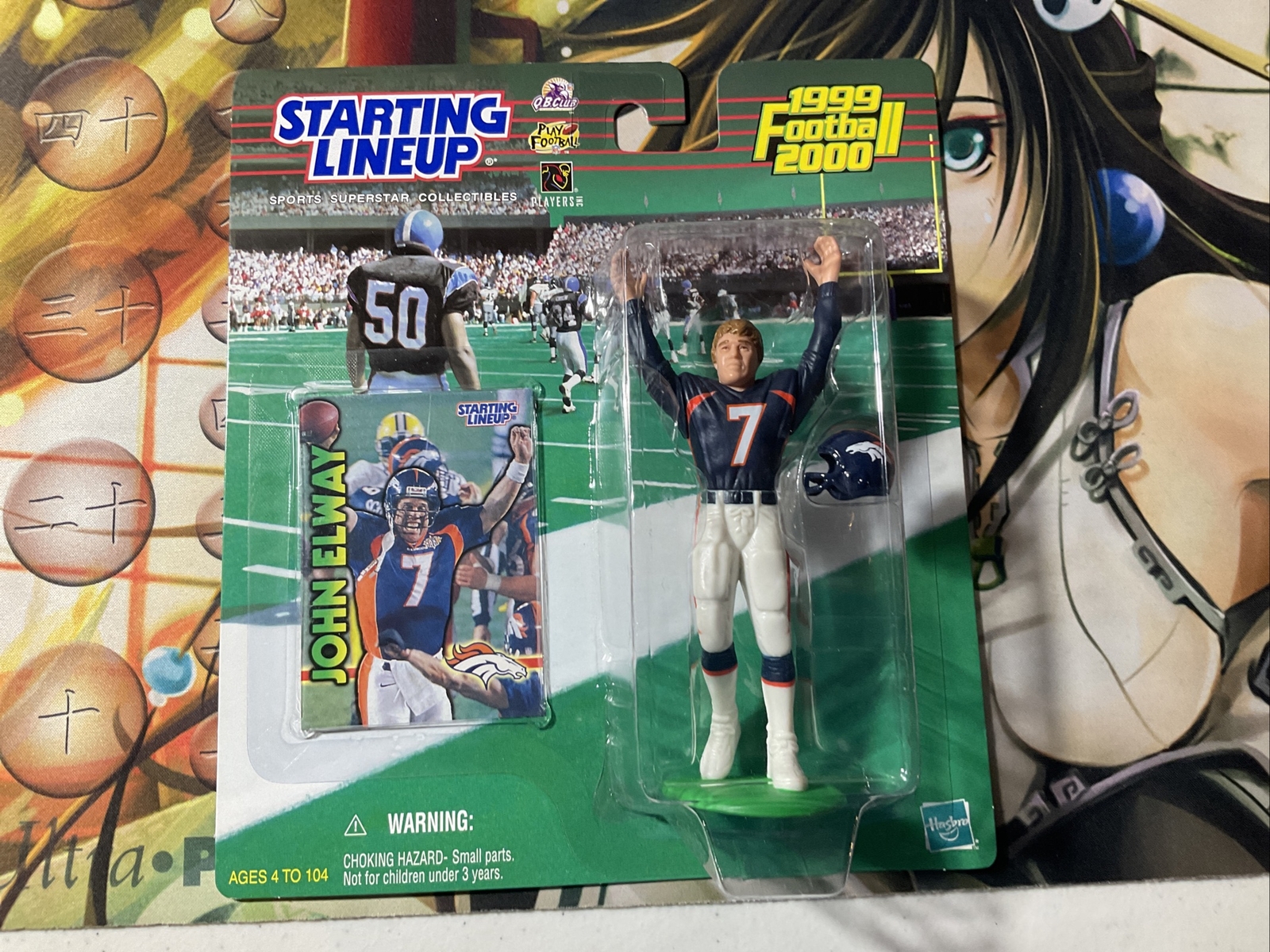 Figurina Hasbro Starting Lineup NFL Denver Broncos John Elway 1999 - 2000