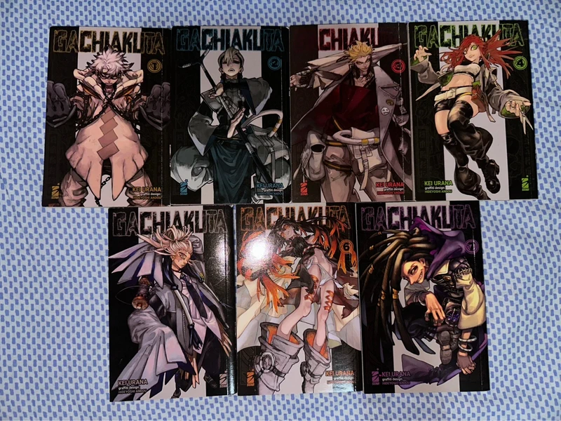 Gachiakuta Lotto Manga Vol da 1 a 7 Star Comics (Kei Urana)