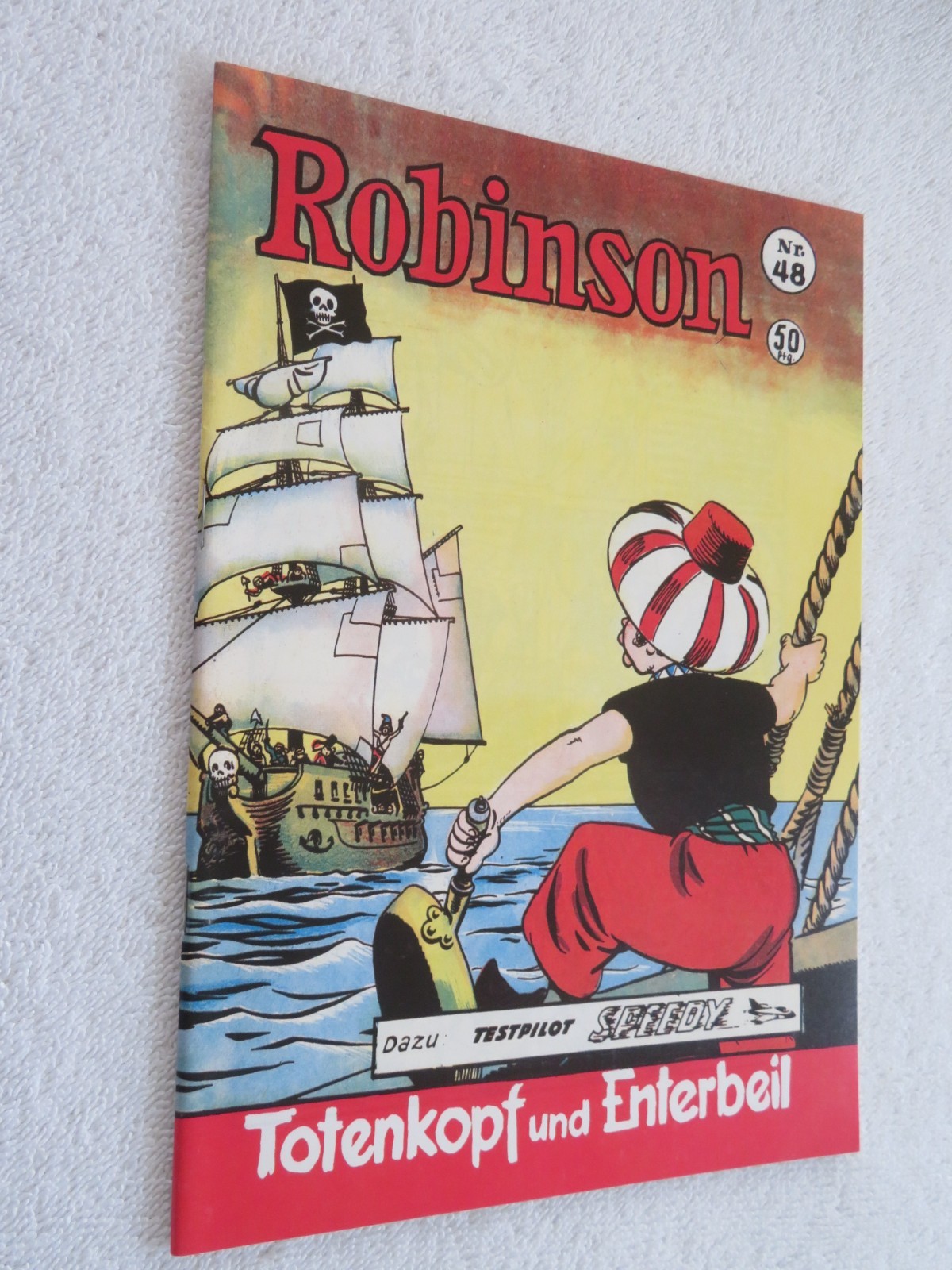 Hethke Editore / Roman Boutique - Robinson con pilota collaudatore Speedy n. 48 ottimo