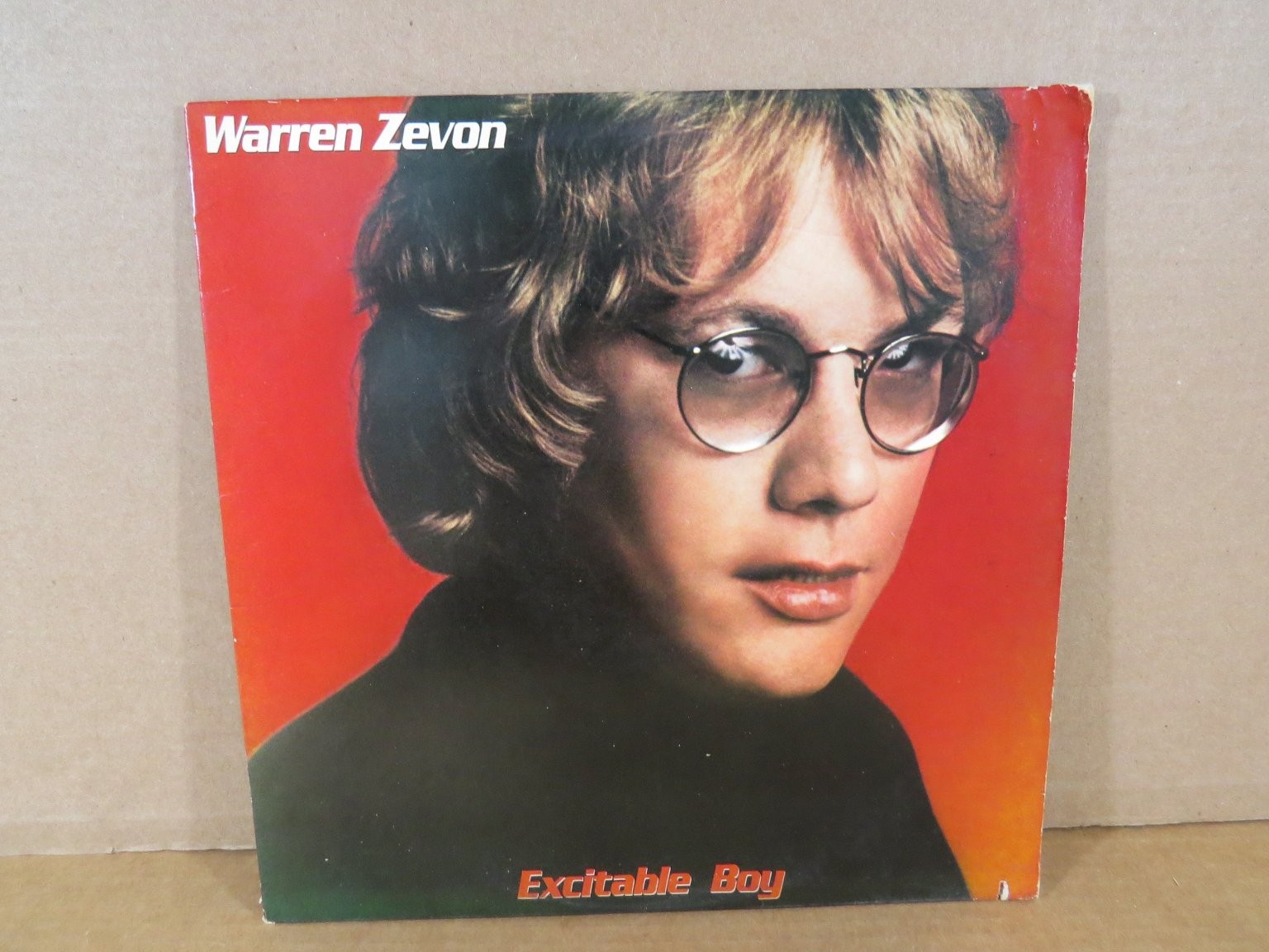 Warren Zevon - Excitable Boy LP Record 1978 Asylum Rock Pop 33 RPM EXCELLENT