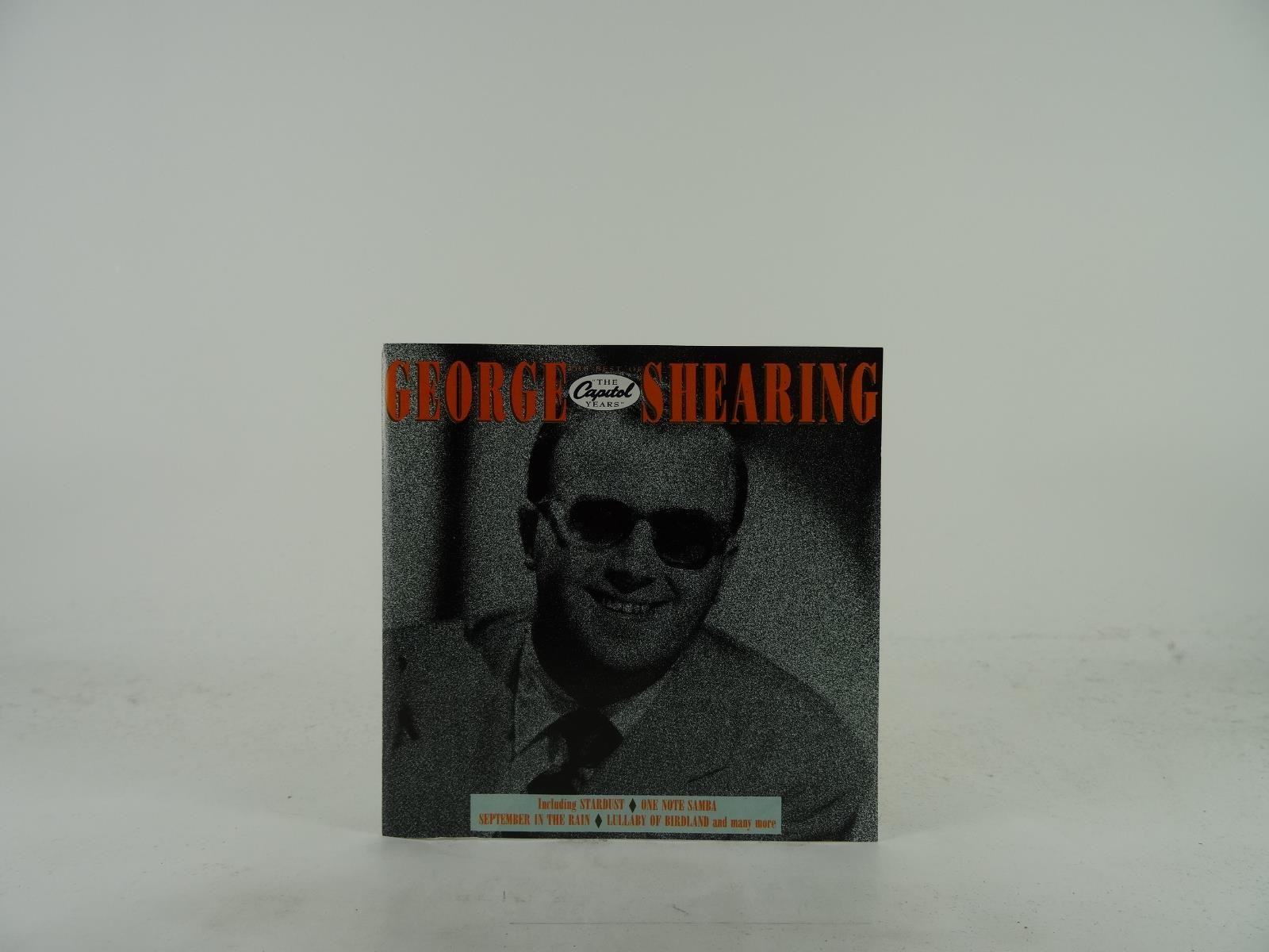 GEORGE SHEARING THE BEST OF 'THE CAPITOL YEARS' (351) 20+ Track CD Album plus Pi