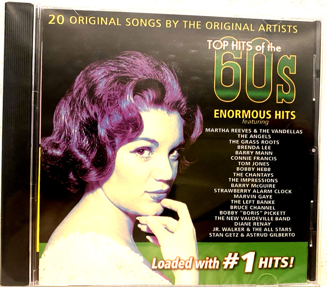 TOP HITS OF THE 60s ENORMOUS HITS *Sealed* CD