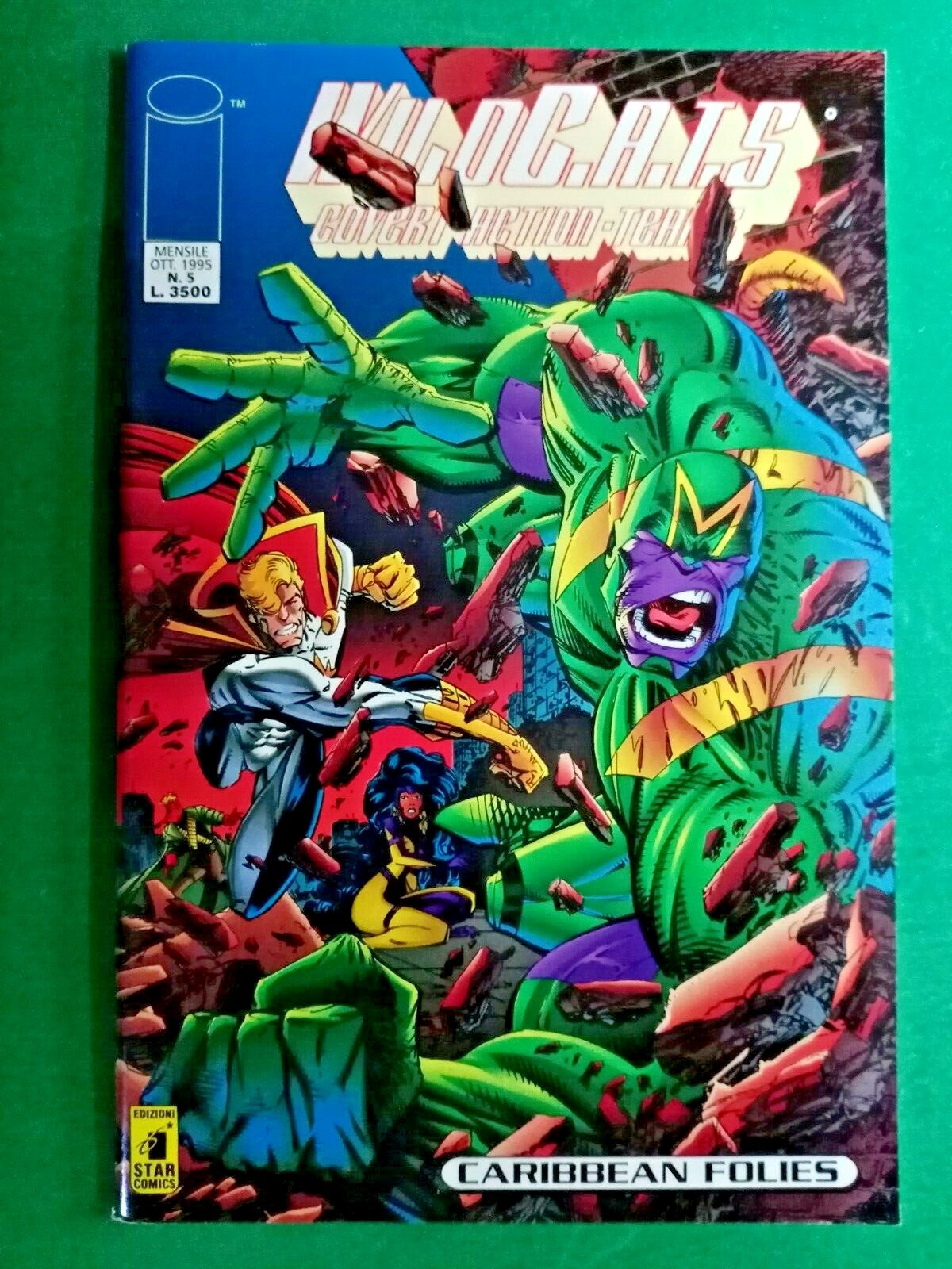 R@RIT@'  FUMETTO STAR COMICS,WILD C.A.T.S. PRIMA SERIE-N.5-NEW/EDICOLA-RIF.5292