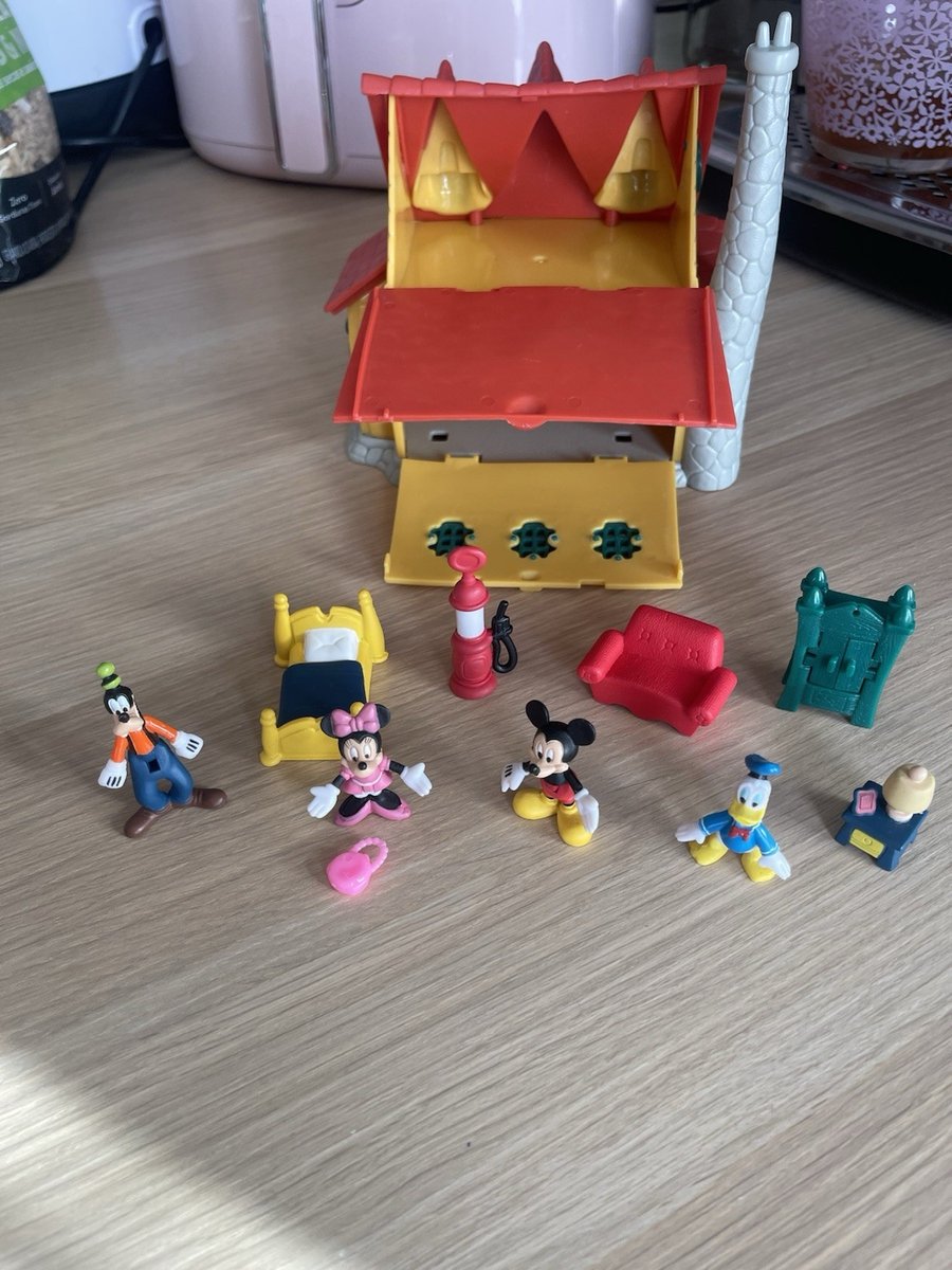 Giocattolo La casa di Topolino Micro Playset Disney Parchi Set gioco figurina