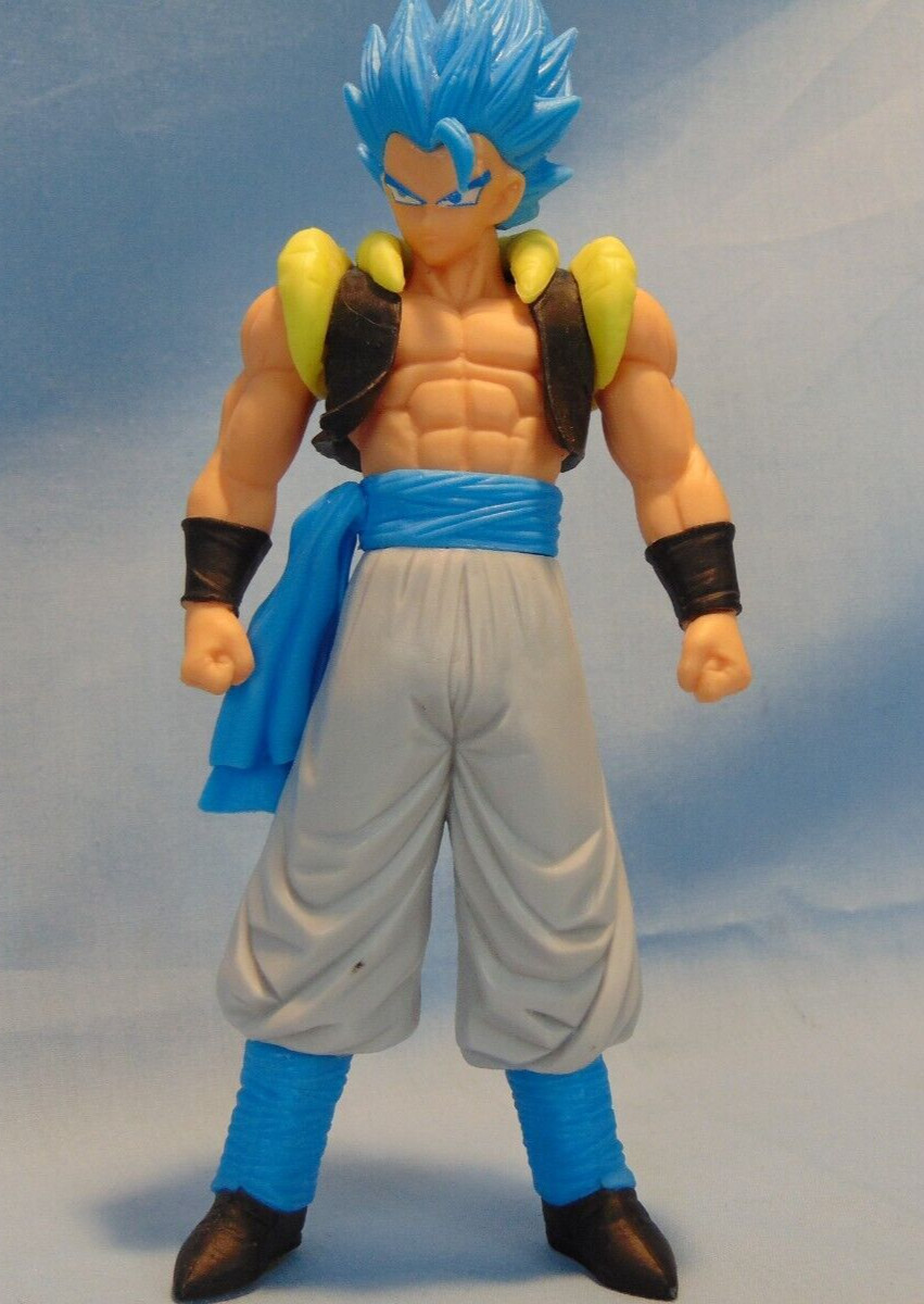 Modellino Statua Anime Dragon Ball Z Super Saiyan Blue Gogeta Pvc Spedizione GRATIS