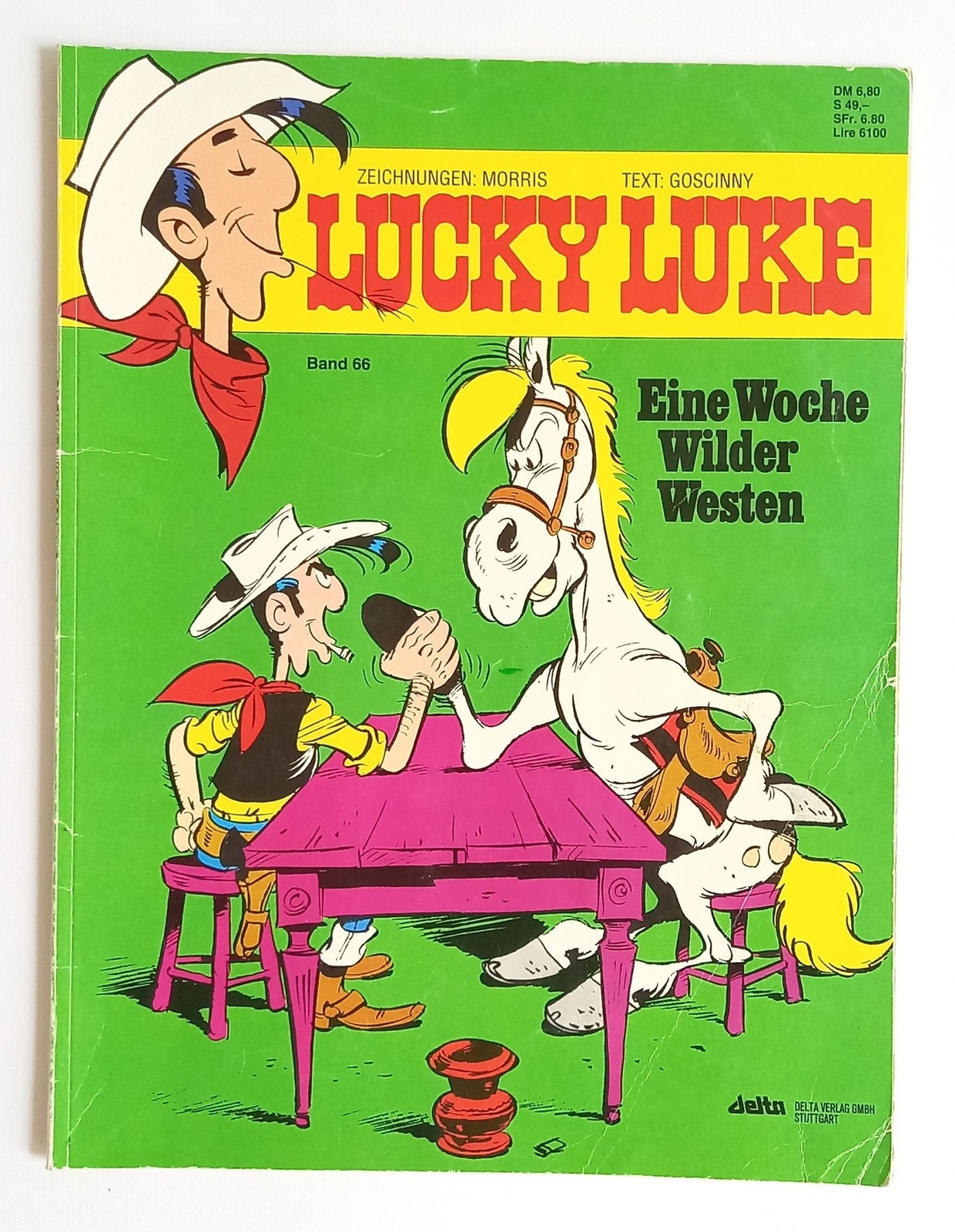 Lucky Luke Band 66 - Eine Woche Wilder Westen - Comic - Vintage