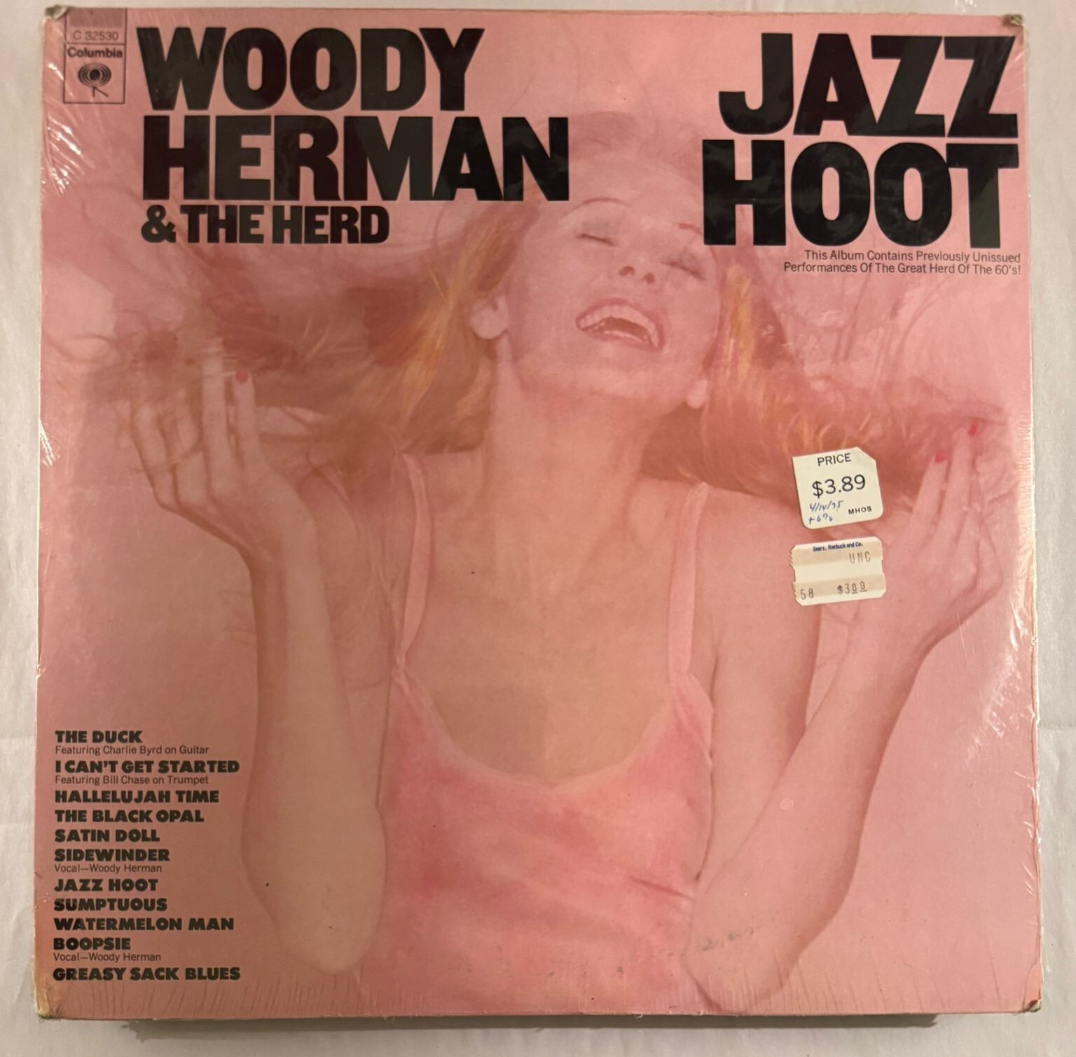 WOODY HERMAN & THE HERD – JAZZ HOOT - VINYL LP NEW - A14