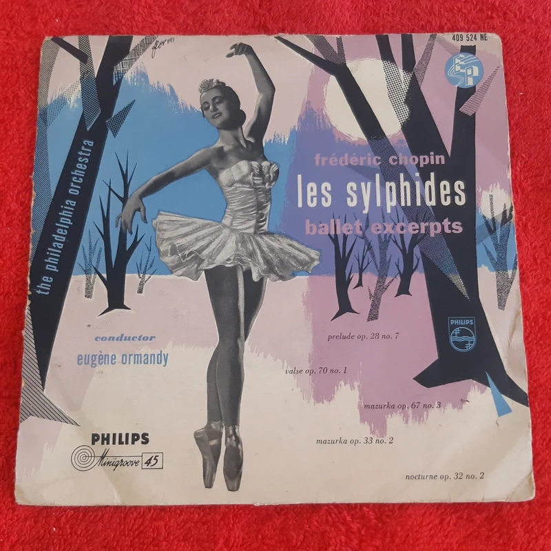 Disco Vinil Single EP Frédéric Chopin – Les Sylphides (Ballet Excerpts)