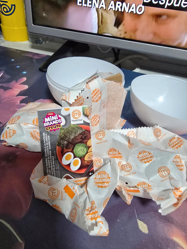 Mini brands create master chef