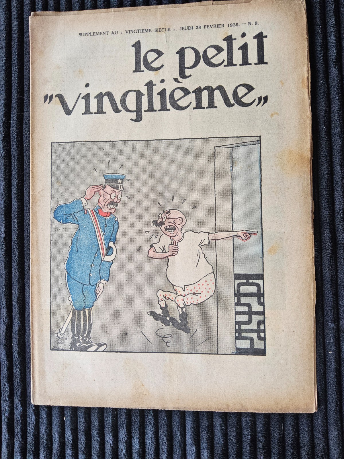 Tintin - Petit Vingtième - Numéro 9 de 1935