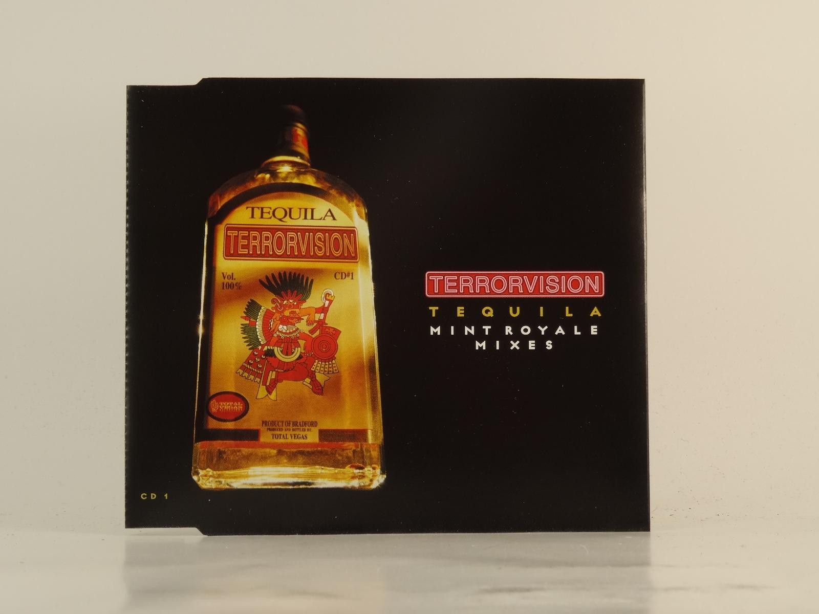 TERRORVISION TEQUILA (G39) 3 Track CD Single including Picture Sleeve WMI