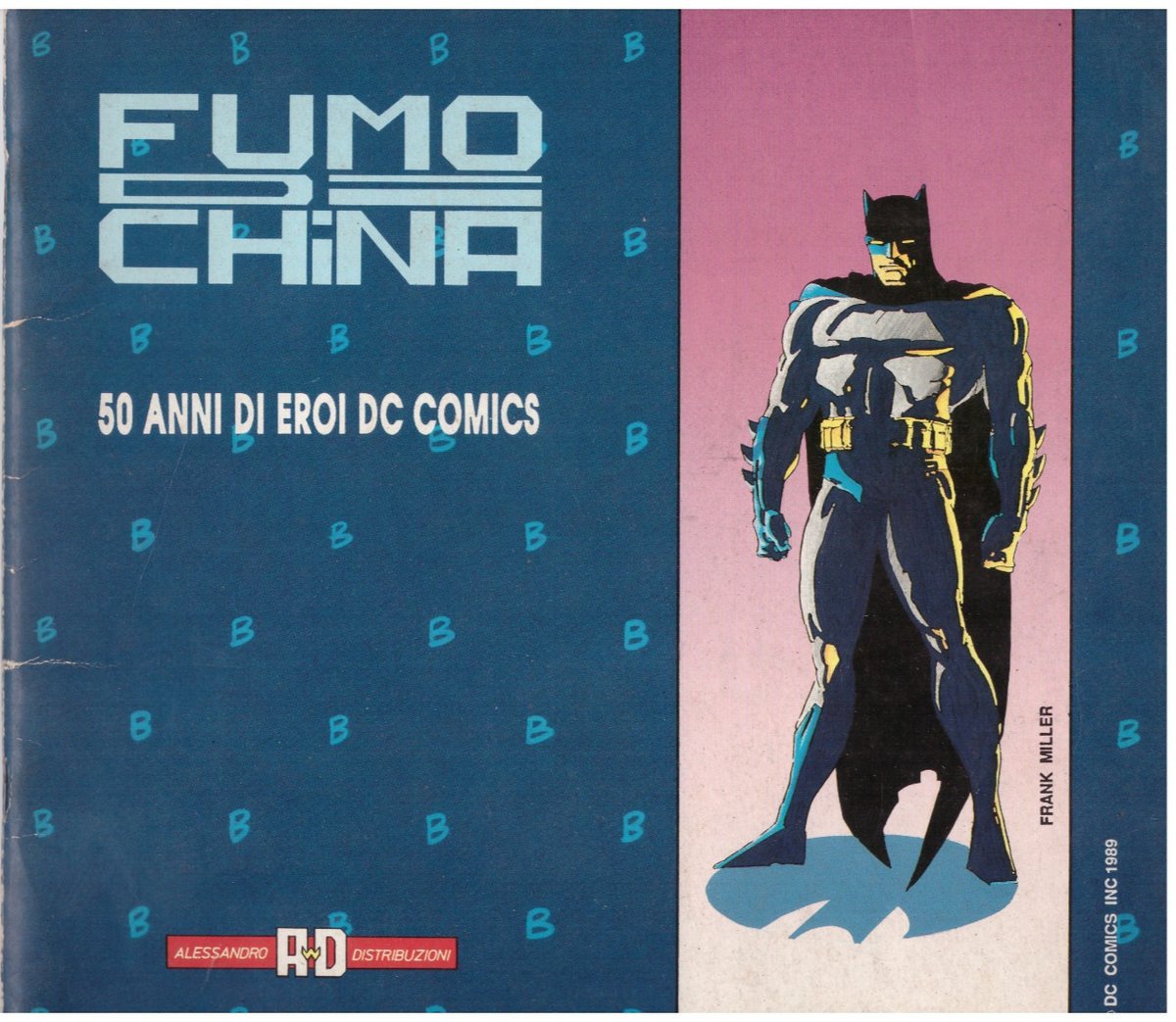 50 ANNI DI EROI DC COMICS - Suppl. a Fumo di china n°7/34 edizione AD.