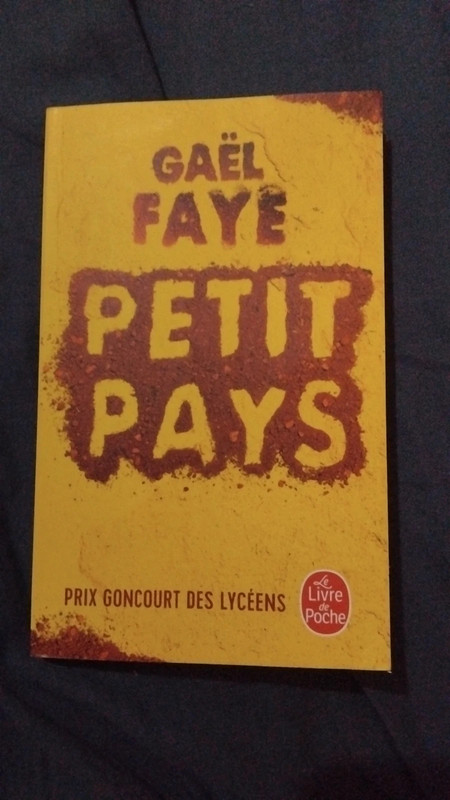 Livre de poche petit pays de Gaël Faye