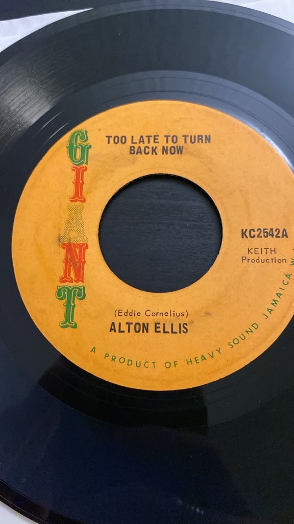Alton Ellis ‎– Too Late To Turn Back Now / Impact All Stars: Version - GIANT