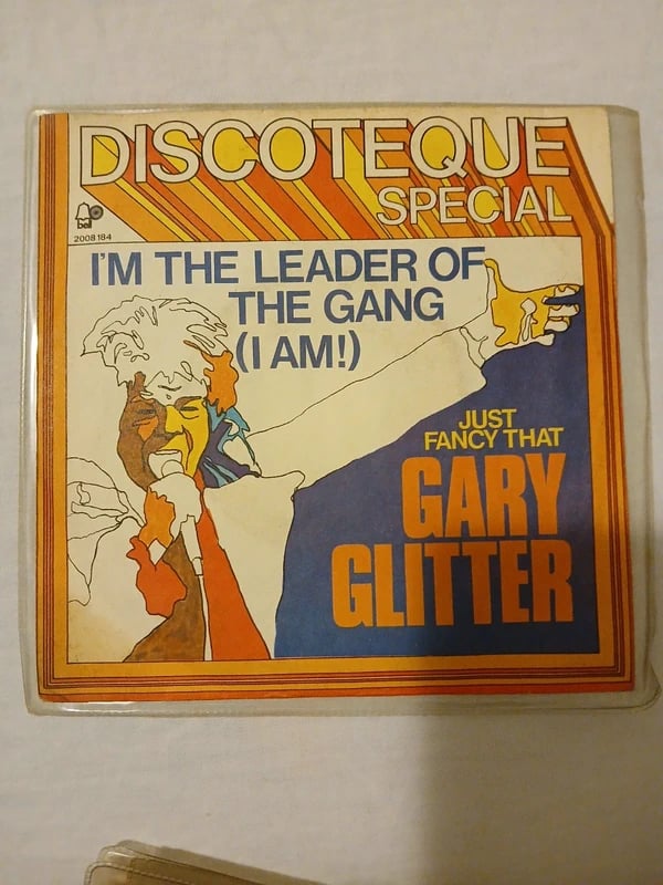 Vinile 45 giri Gary Glitter 1973