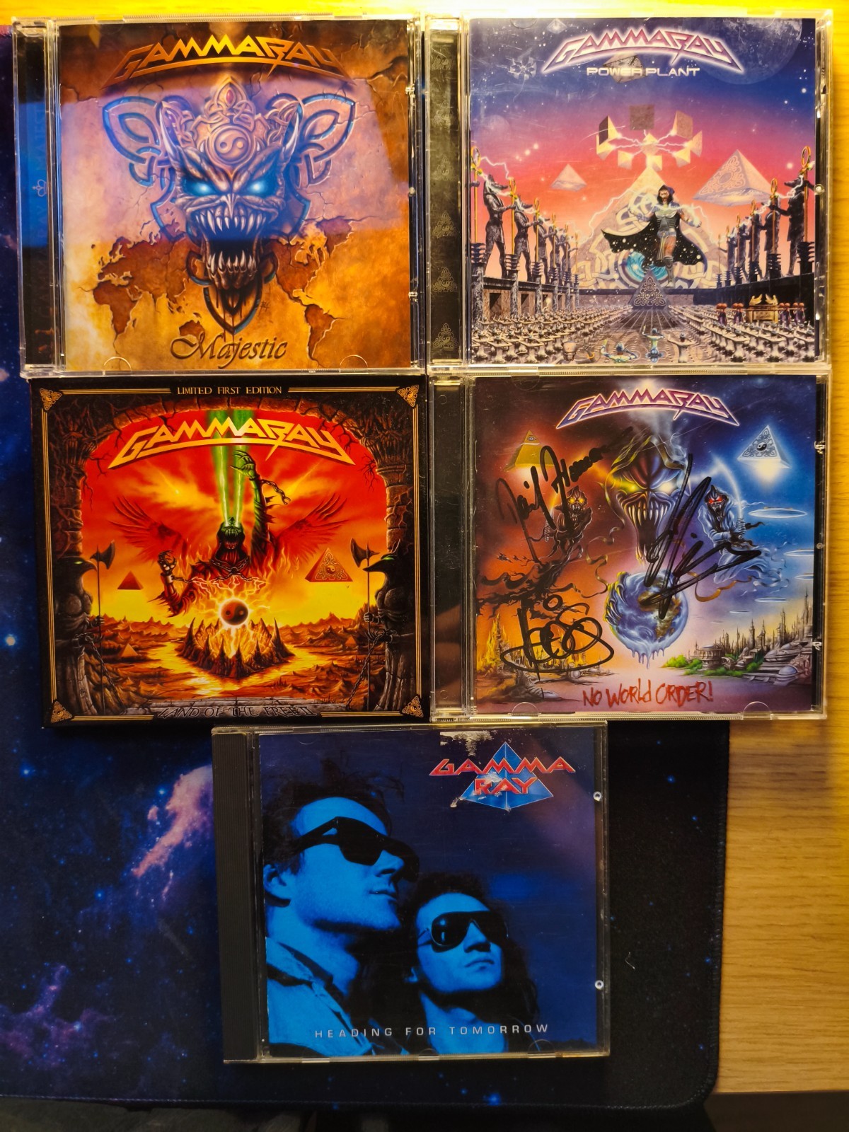 Gamma Ray CD Sammlung