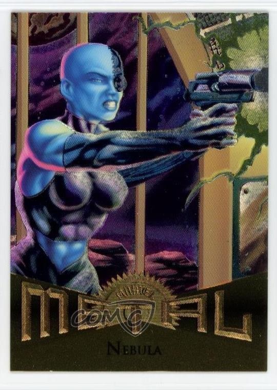 Fleer Marvel Metal Nebula 1995 #17 0bn8