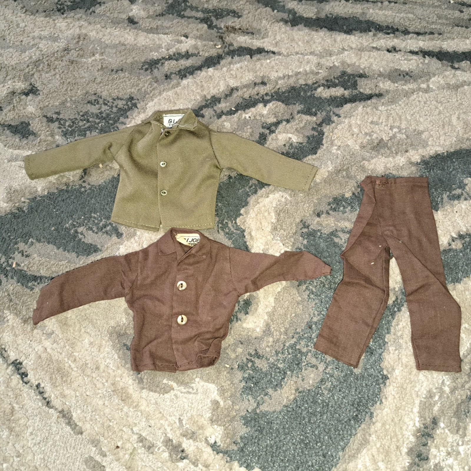 GI JOE ASSORTIMENTO ABBIGLIAMENTO VINTAGE