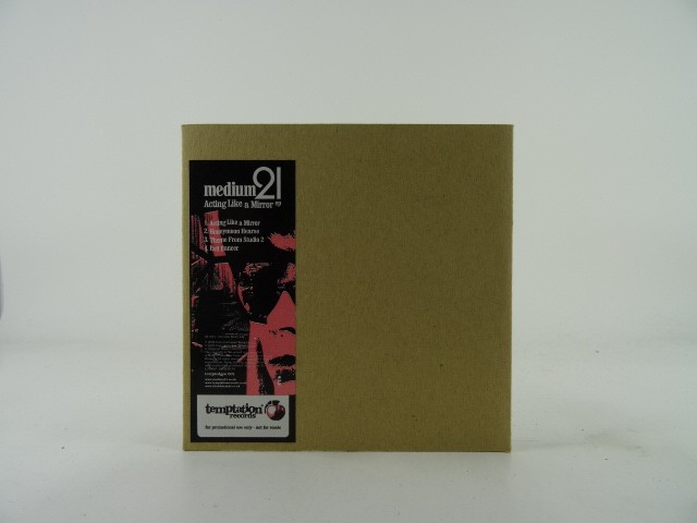 MEDIUM 21 ACTING LIKE A MIRROR (B78) 4 Track Promo CD Single plus Card Sleeve TE