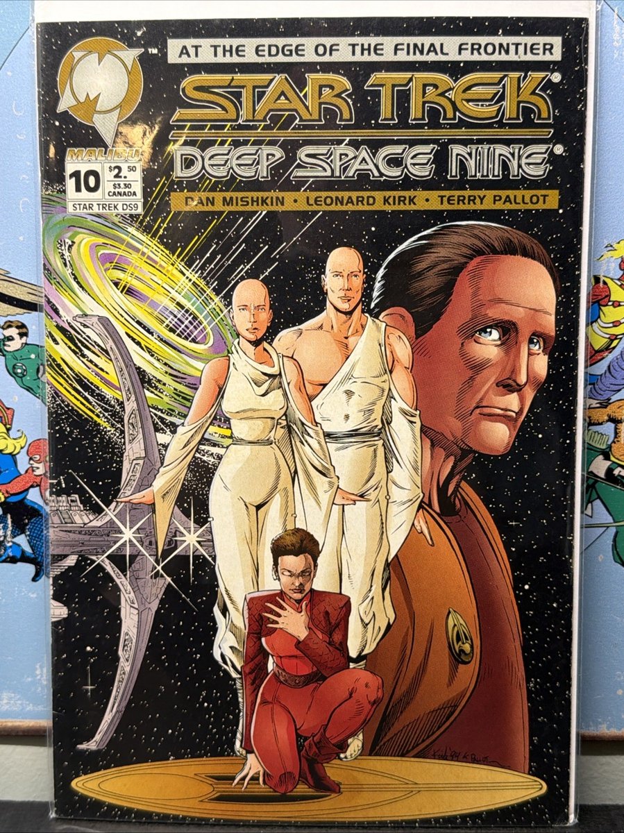 Star Trek Deep Space Nine #10 Vol. 1 Fumetti Malibu 1994 grado superiore 🔥