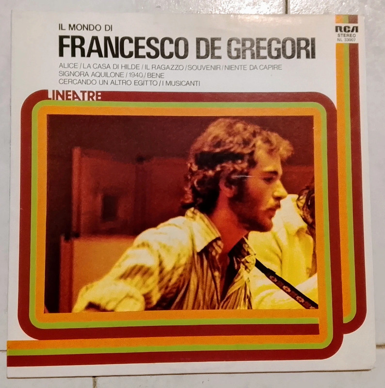 Disco in vinile Francesco De Gregori
