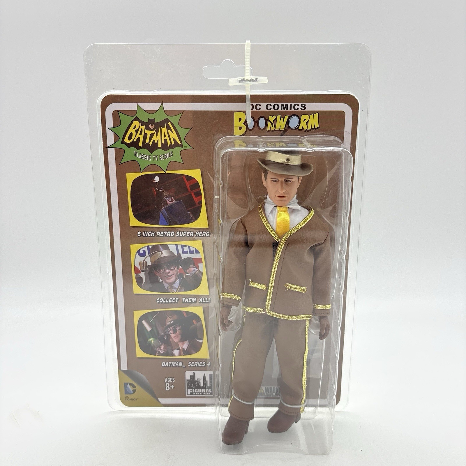 Batman Classic TV Series Bookworm Action Figure 8" Figures Toy Co DC Comics 2014