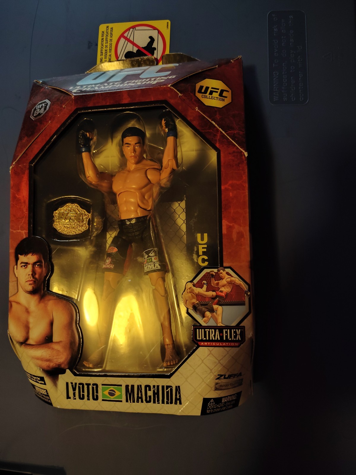 Modellino UFC 84 Serie 5 Lyoto Machida 2010 Jakks Pacific MMA