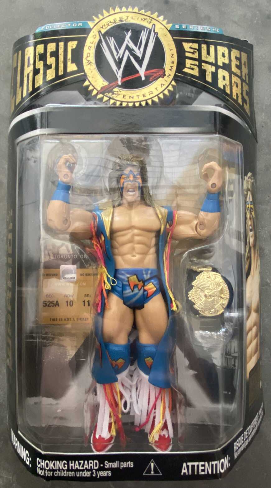 WWE Classic Superstars Series 12 Ultimate Warrior Jakks Pacific