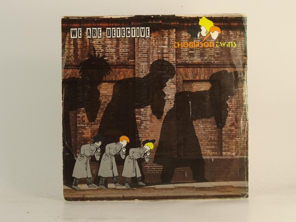 THOMPSON TWINS WE ARE DETECTIVE (68) 2 Track 7" Single including Picture Sleeve 