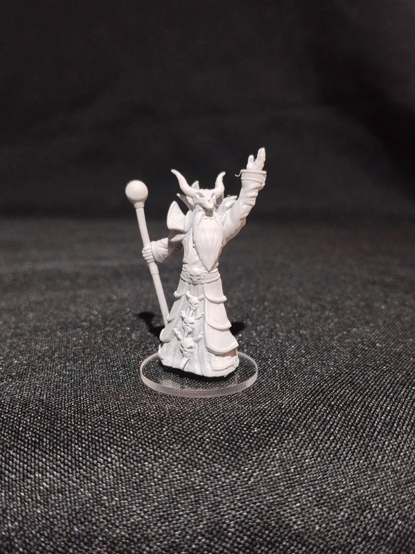 RPG Miniatures – D&D – Cult of the Damned Warlock – Human Necromancer