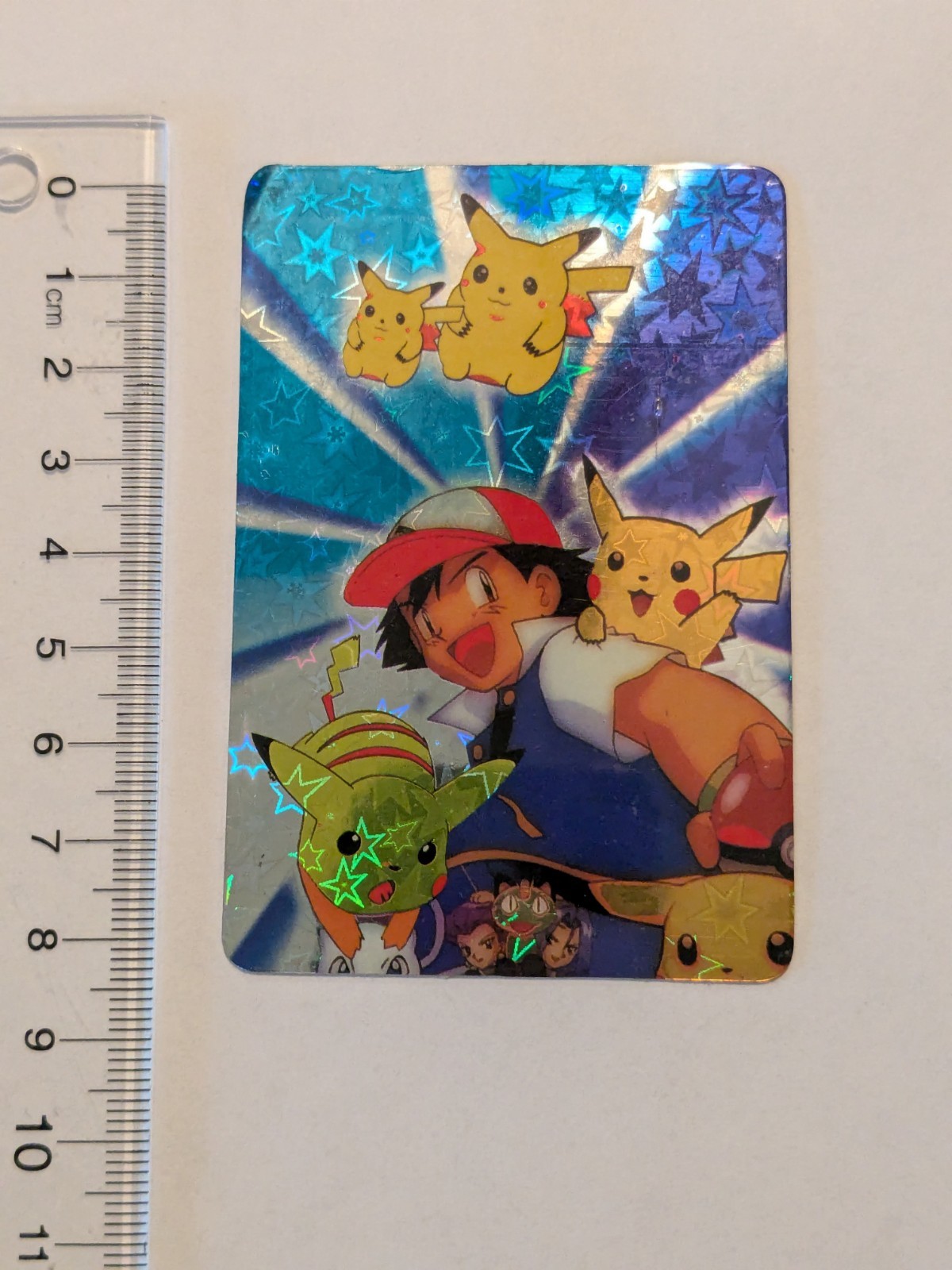 vintage Pokemon vending machine sticker Ash/Pikachu/R etc. (pre-owned)