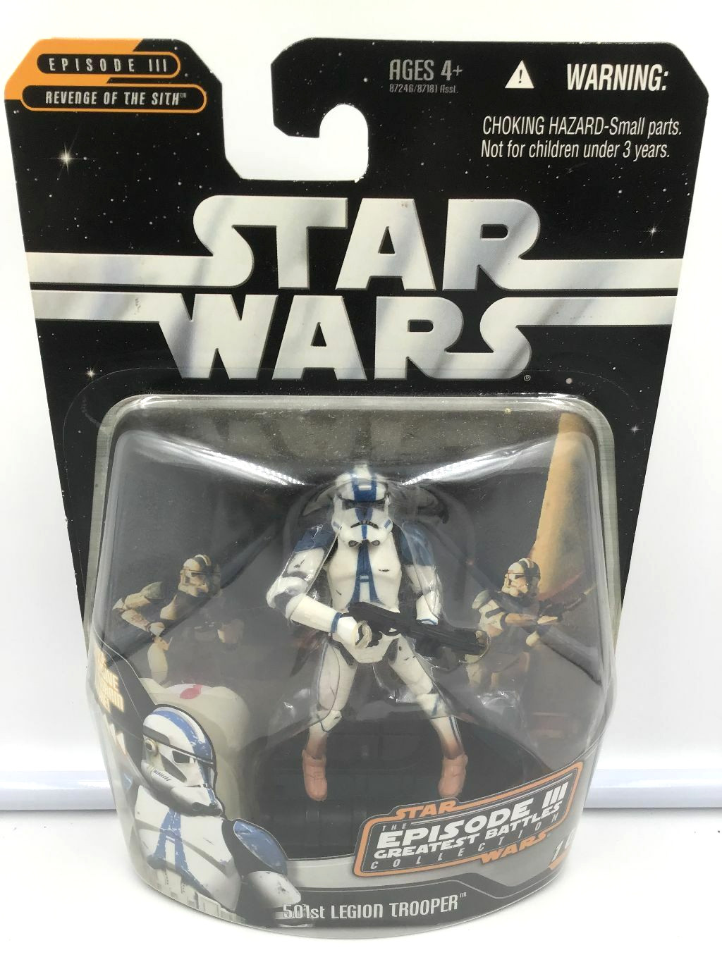 2006 Hasbro Star Wars The Saga Collection 501st Legion Trooper Action Figure