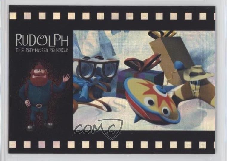 2001 Dart Rudolph the Red-Nosed Reindeer Movie Reels Top #M-4 d8k